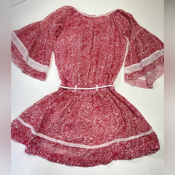 Poupette St. Barth Tunica Crystal Cotton Dress New With Tags Boho Size 2 - Picture 5 of 13